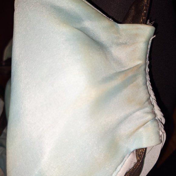 Custom RenzRags High/Low Aqua Dress - Picture 4 of 4